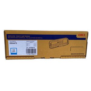 OKI 46490619 Cyan Toner Cartridge, Estimated Yield: 5,300