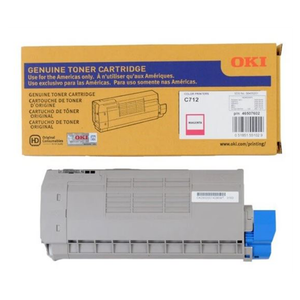 OKI 46507602 Magenta Toner Cartridge, Estimated Yield: 11,500