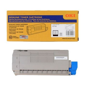 OKI 46507604 Black Toner Cartridge, Estimated Yield: 11,000