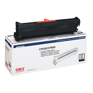 OKI 42918104 Image Drum, Black, 42K