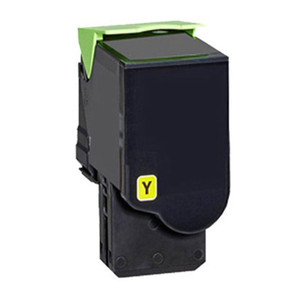 LEXMARK 78C0X40 Yellow Extra High Yield Toner Cartridge, 5K