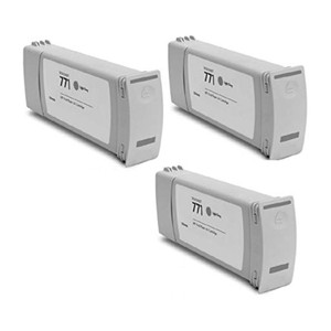 HP B6Y46A Ligt Gray Ink, 3-Pack