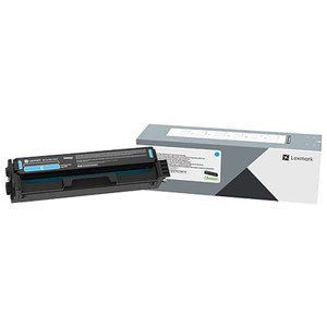 LEXMARK C330H20 Cyan High Yield Toner Print Cartridge, Yield: 2,500 Pages