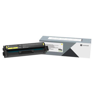 LEXMARK C340X40 Yellow High-Capacity Print Cartridge, Estimated Yield: 4,500