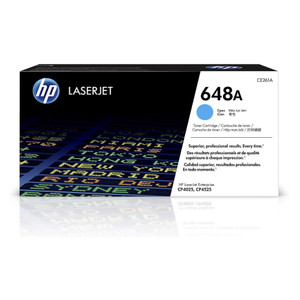 HP CE261A Toner Cartridge, Cyan