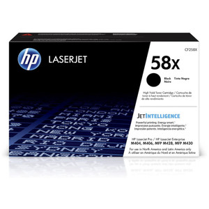 HP CF258X HP 58X Black High Capacity Toner Cartridge Yield 10k