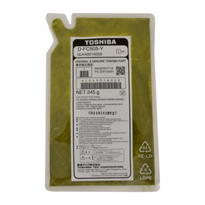 TOSHIBA 6LK49016000 Developer, Yellow, 210K