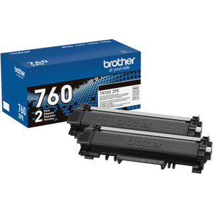 BROTHER TN-7602 Toner, Black, 3K 2 pack (6k Total Yield)