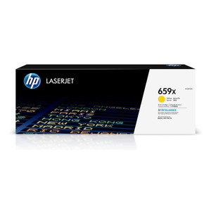 HP W2012X 659X Yellow High Capacity Toner Cartridge, Estimated Yield: 29,000