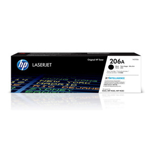 HP W2110A HP 206A Black Toner Cartridge, Yield: 1,350