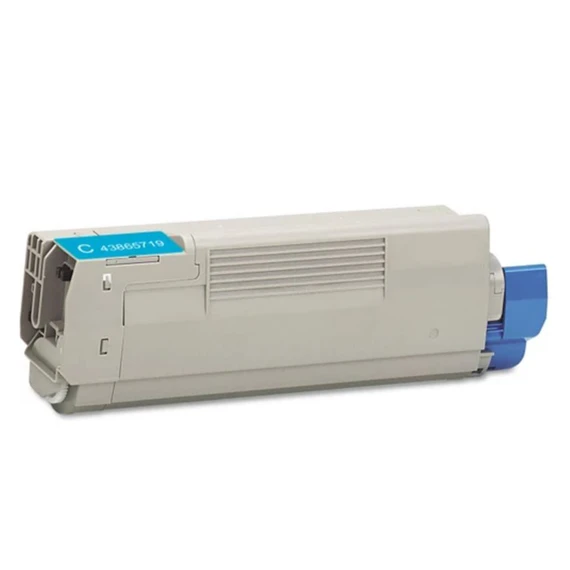 OKI 43865719 Toner, Cyan, 6K