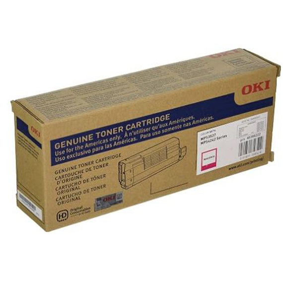 OKI 45396222 Toner, Magenta, 10K