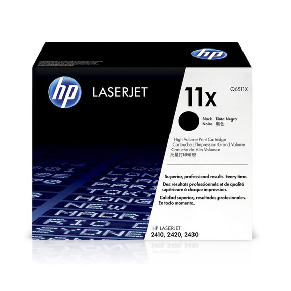 HP Q6511X Black Toner Cartridge