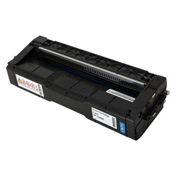 RICOH 407896 Toner, Cyan, 5K