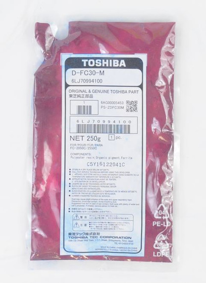 TOSHIBA 6LJ70384100 Developer, Magenta, 56K