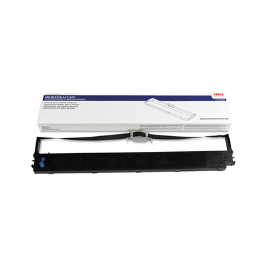 OKI 30051851041156 Black Ribbon Cartridge, 13 Million Character Yield