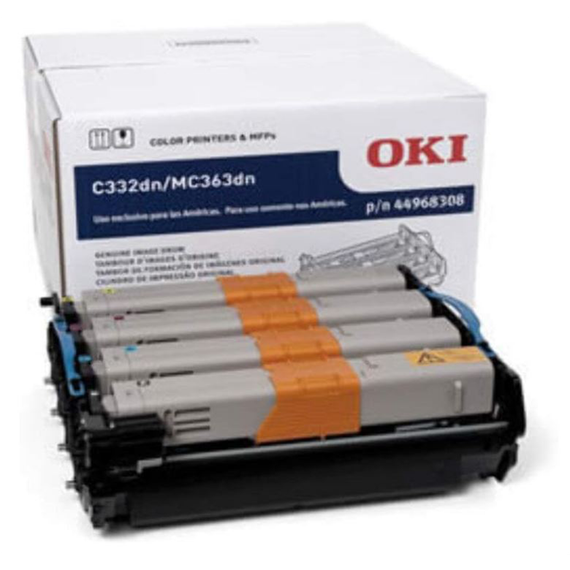 OKI 44968308 Black and Color Drum (CMYK - Cyan, Magenta, Yellow, Black), Estimated Yield: 20,000