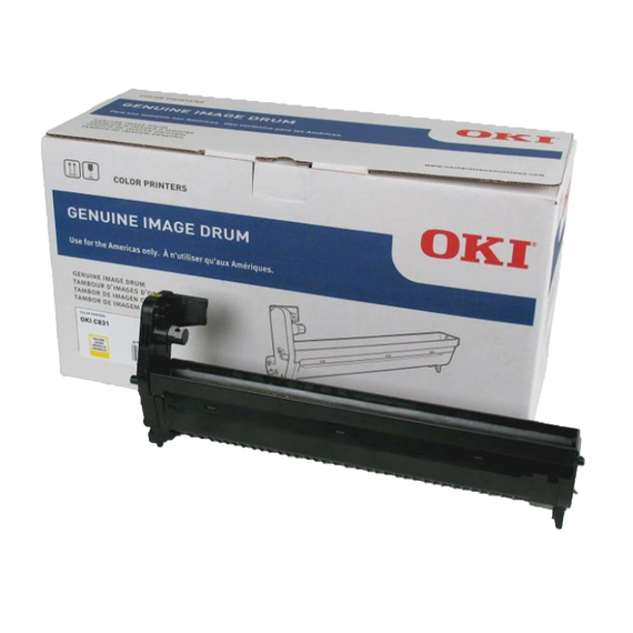 OKI 44844413 Yellow Drum, Estimated Yield: 30,000