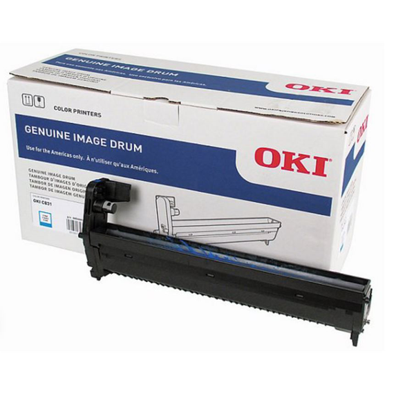 OKI 44844415 Cyan Drum, Estimated Yield: 30,000