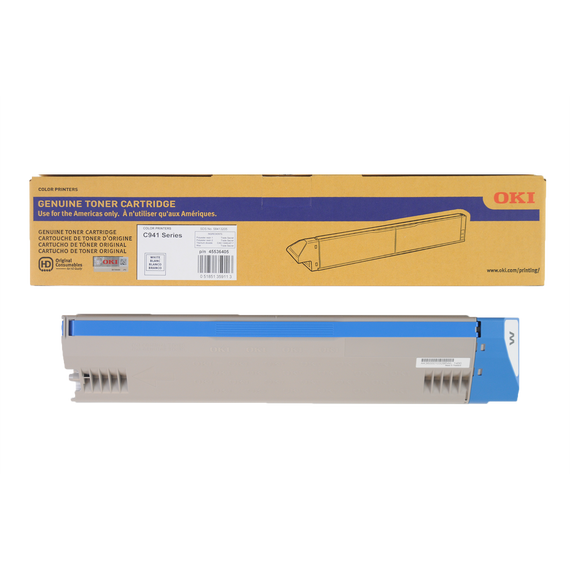 OKI 45536405 White Toner Cartridge, Estimated Yield: 10,000