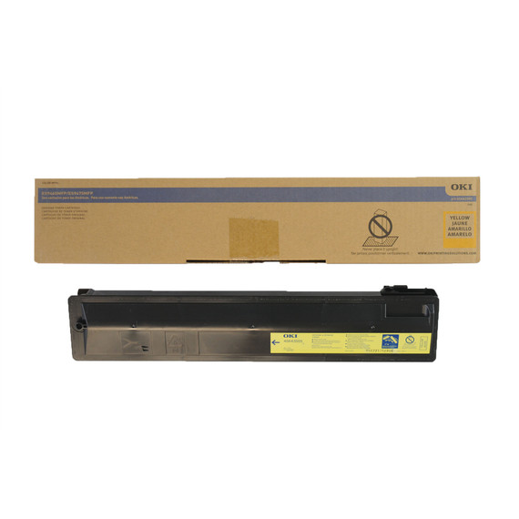 OKI 45643505 Toner, Yellow, 28K