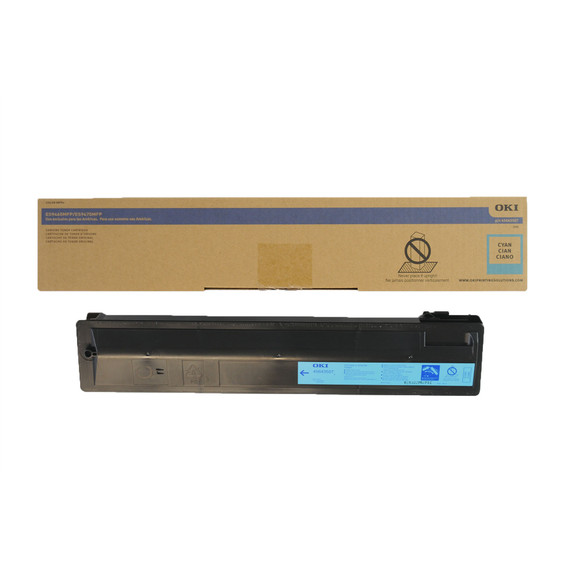 OKI 45643507 Toner, Cyan, 28K