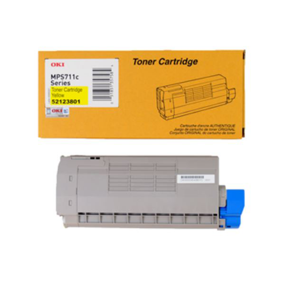 OKI 52123801 Toner Yellow 11k