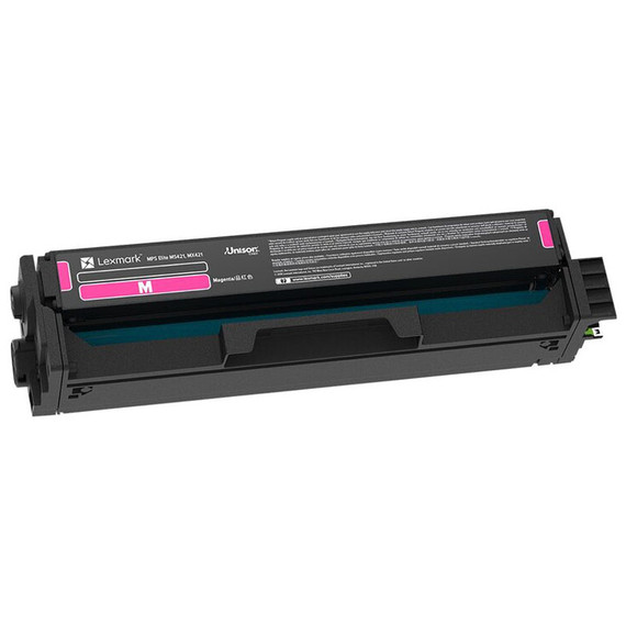 LEXMARK 20N0H30 Magenta High Yield Toner Print Cartridge, Yield: 4,500 Pages