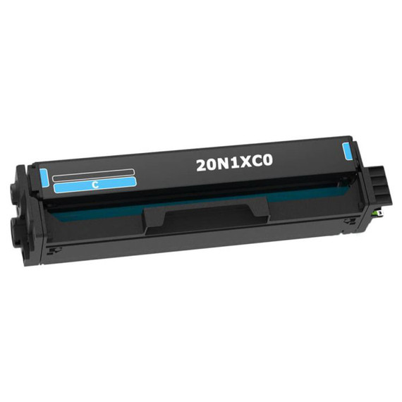LEXMARK 20N1XC0 Cyan High-Capacity Return Print Cartridge, Estimated Yield: 6,700
