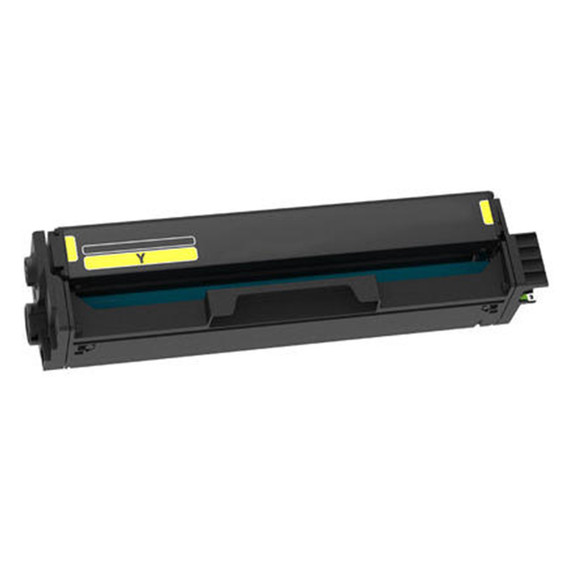 LEXMARK 20N1XY0 Yellow High-Capacity Return Print Cartridge, Estimated Yield: 6,700