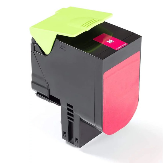 LEXMARK 78C10M0 Toner, Magenta, 1.4K