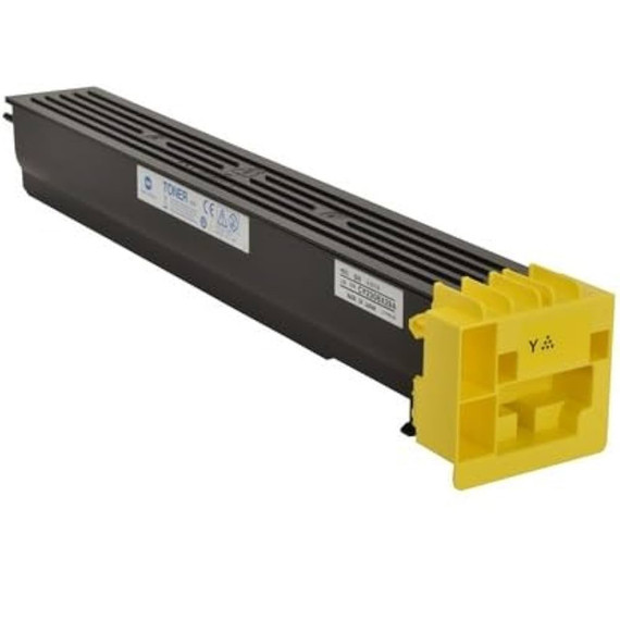 KONICA-MINOLTA A9K8230 Toner, Yellow, 33.3K