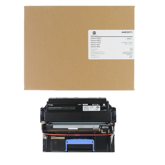 KONICA-MINOLTA AAE00Y1 Black Drum, Yield: 60,000