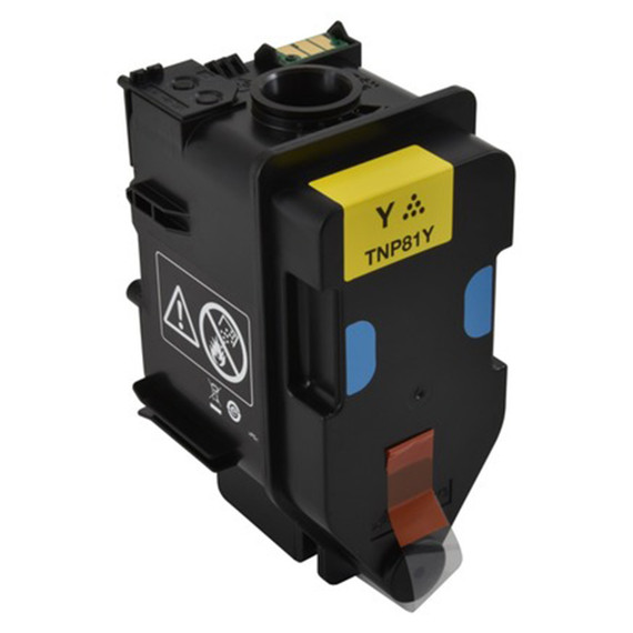 KONICA-MINOLTA AAJW231 Yellow Toner, Yield: 9,000