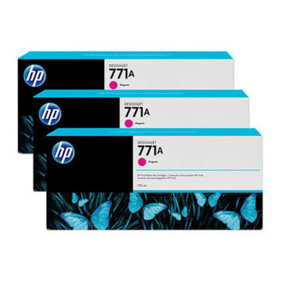 HP B6Y41A Magenta Ink, 3-Pack