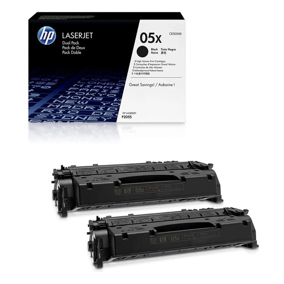 HP CE505XD Toner 2 Pack