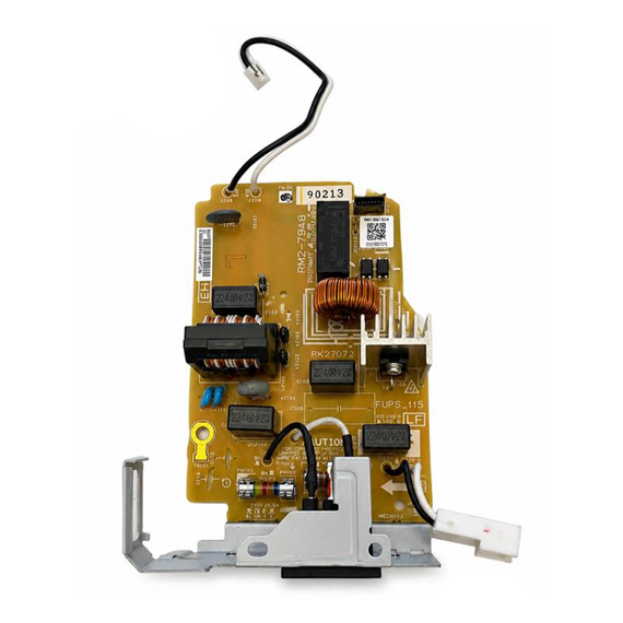 HP RM2-7948 Fusing Power Supply (FPS) PC Board Assembly - For 110-127V Operation