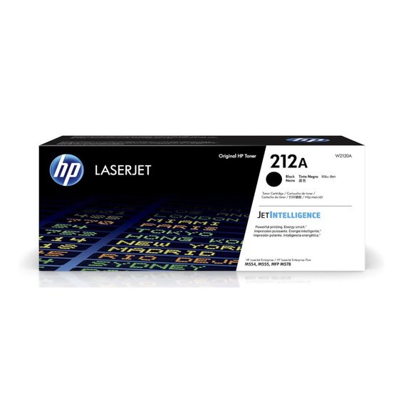 HP W2120A Black Toner Cartridge, Estimated Yield: 5,500