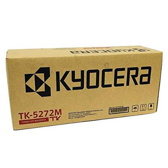 KYOCERA 1T02TVBUS0 Magenta Toner Cartridge, 6K Yield
