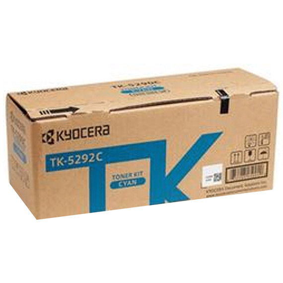 KYOCERA 1T02TXCUS0 Cyan Toner Cartridge, 13K Yield
