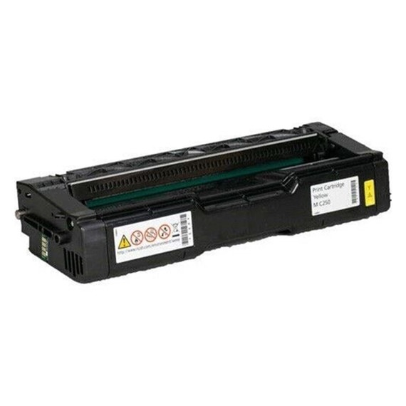 RICOH 408351 Yellow Toner Cartridge, Estimated Yield: 2,300 Pages