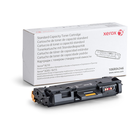 XEROX 106R04346 Toner Cartridge, Standard-Capacity, Estimated Yield: 1,500 Pages