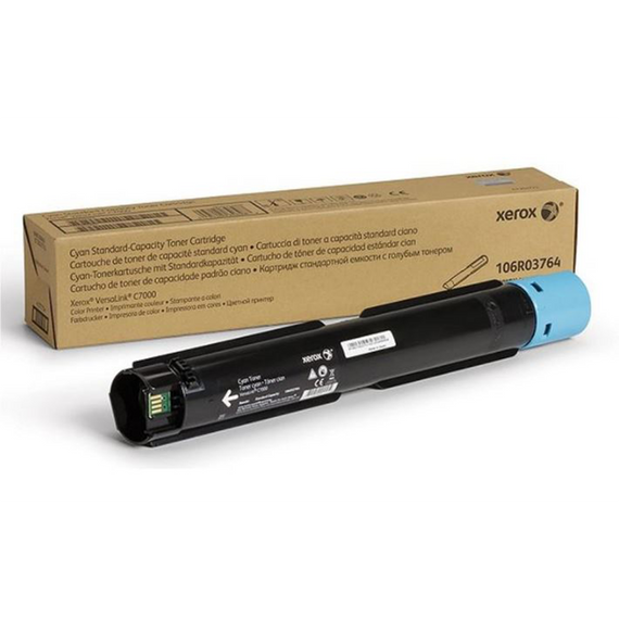 XEROX 106R03764 Toner, Cyan, 3,300