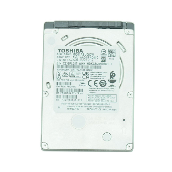 HP 933853-010 Hard Drive, 500GB