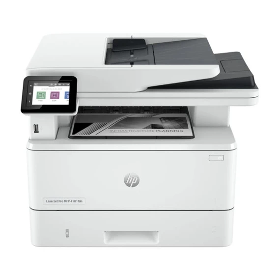 HP 2Z618F HP LaserJet Pro MFP 4101fdn Printer With Fax 2Z618F