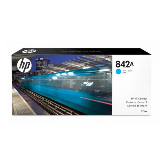 HP C1Q46A Ink Cartridge, Cyan, 775ml
