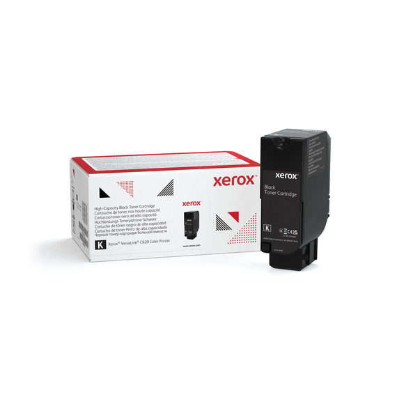 XEROX 006R04624 Black High Yield Toner Cartridge, 20k