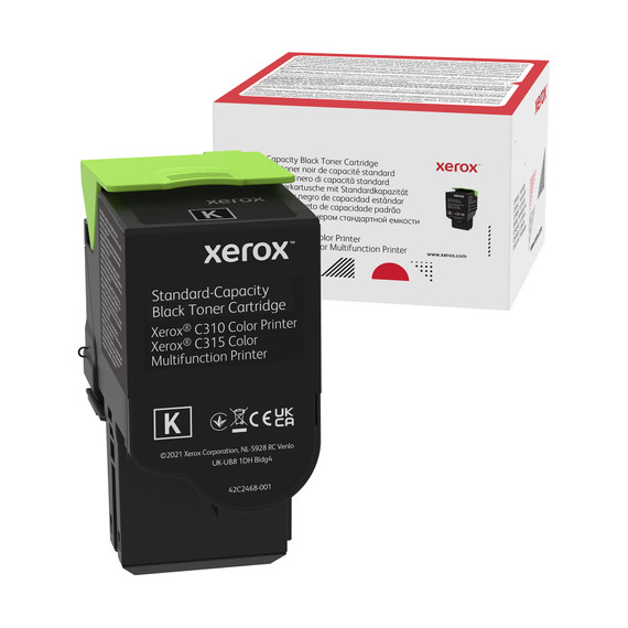 XEROX 006R04356 Black Standard-Yield Toner Cartridge, 3k