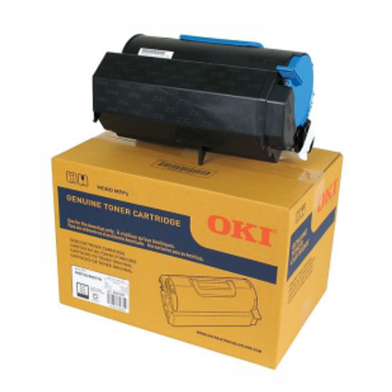 OKI 45460509 Black High-Capacity Toner Cartridge, Estimated Yield: 25,000