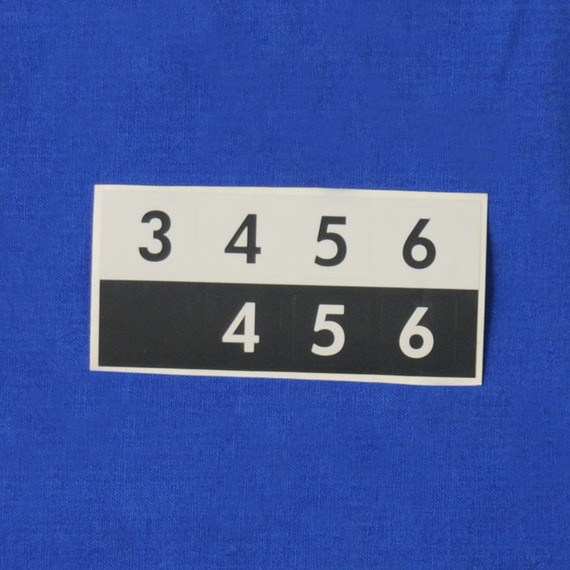 HP CE707-00001 Label, Cassette Numbers